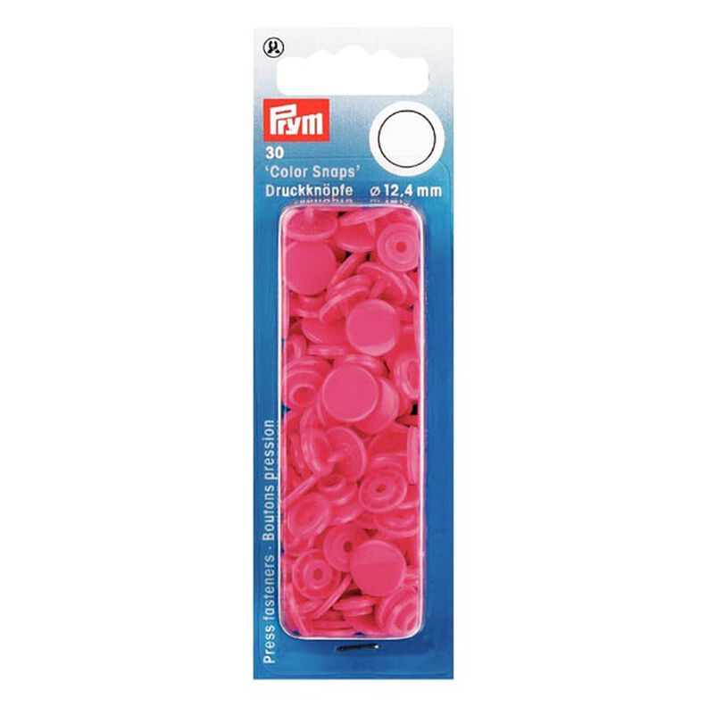 Boutons-pression Color Snaps 23 – framboise | Prym,  image number 1