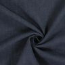 Tissu de Ramie–Mix stonewashed, qualité lourde – bleu nuit,  thumbnail number 1