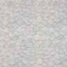 Tissu de décoration Semi-panama motif vagues – bleu roi/nature,  thumbnail number 1