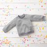 Molleton coton léger chiné – gris clair,  thumbnail number 7