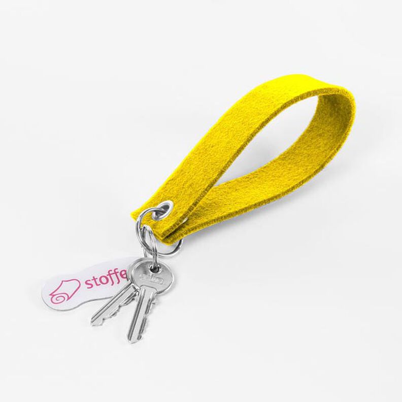 Feutrine 90 cm / épaisseur de 3 mm – jaune,  image number 5