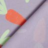French Terry Sweat d’été grandes carottes – mauve,  thumbnail number 4