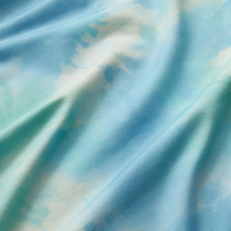 Jersey de coton Batik – eucalyptus,  image number 2