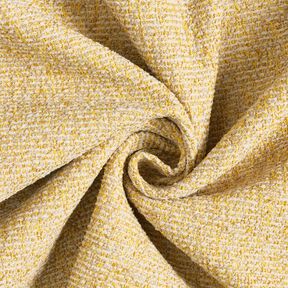 Tissu de revêtement tissé multicolore – jaune soleil/nature, 