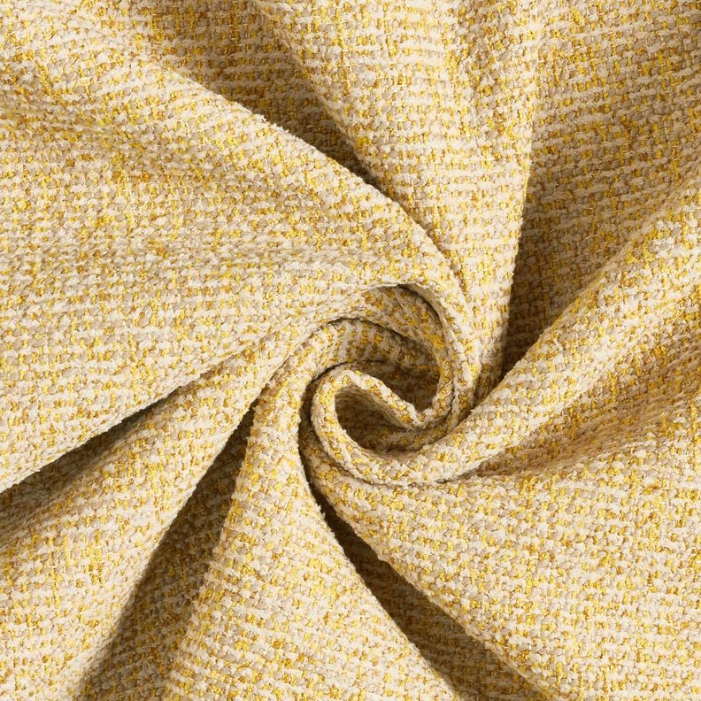 Tissu de revêtement tissé multicolore – jaune soleil/nature,  image number 1