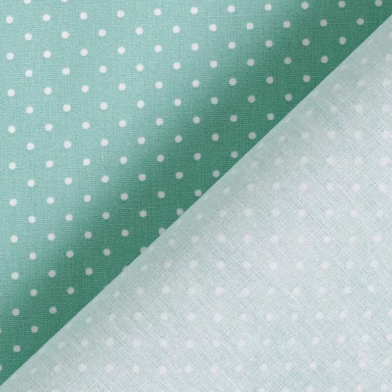 Coton enduit petits pois – bleu aqua,  image number 5