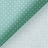 Coton enduit petits pois – bleu aqua,  thumbnail number 5