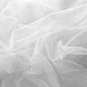 Tissu tulle scintillant – blanc/argent,  thumbnail number 4