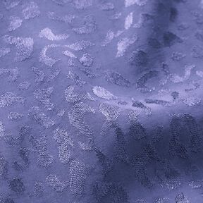 Tissu viscose Motif léopard – lilas bleu, 