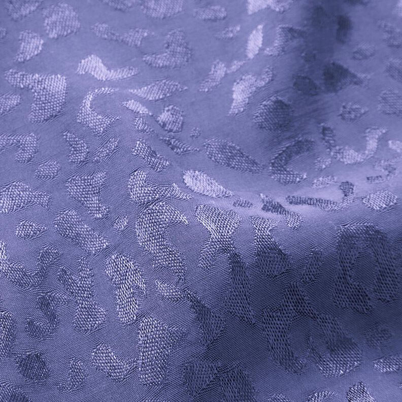 Tissu viscose Motif léopard – lilas bleu,  image number 3