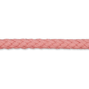 Cordon en coton [Ø 5 mm] – vieux rose, 