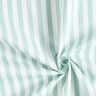 Tissu de décoration Semi-panama rayures verticales – menthe/blanc,  thumbnail number 3