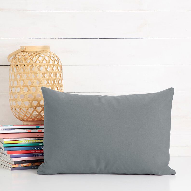 Tissu en coton Cretonne Uni – gris perle, image number 9
