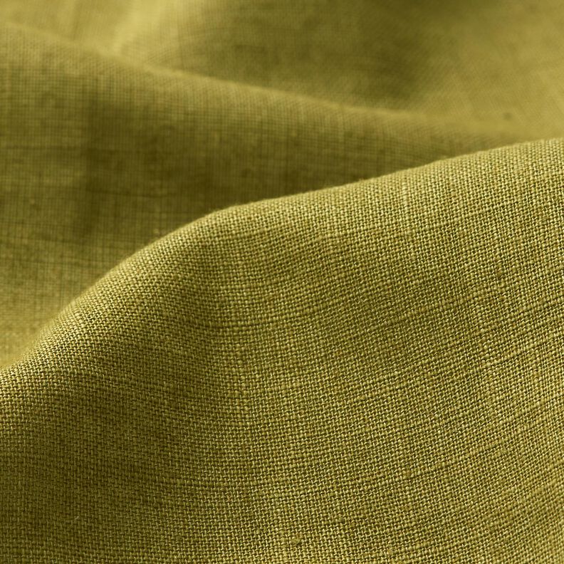 Lin mélangé léger prélavé – olive,  image number 3