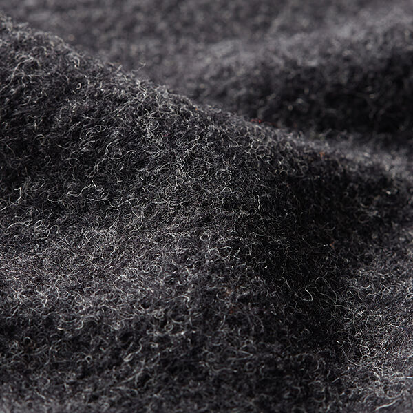 Loden de laine foulé – anthracite,  image number 2