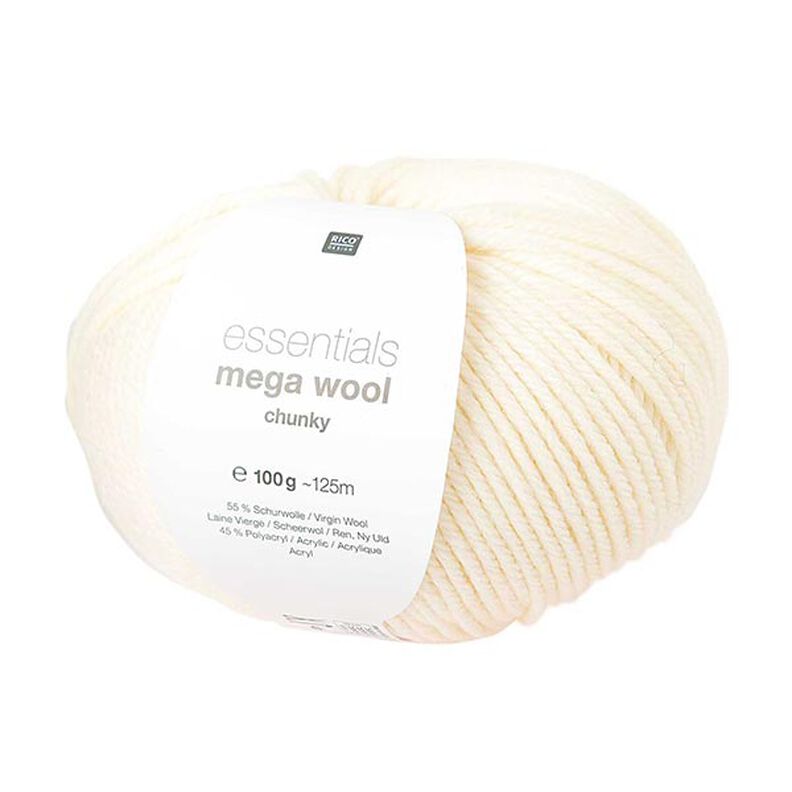 Essentials Mega Wool chunky | Rico Design – crème,  image number 1