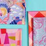 Satin de coton Large Gingham | Nerida Hansen – corail/rose clair,  thumbnail number 5