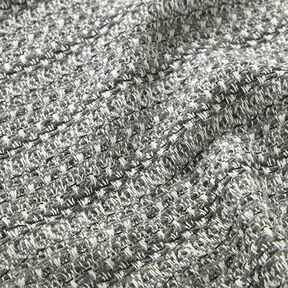 Laine vierge mélangée Lurex chiné – argent ancien, 