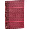 Viscose Voile Bordure motif lion et fleurs Panel – rose vif/orange,  thumbnail number 1