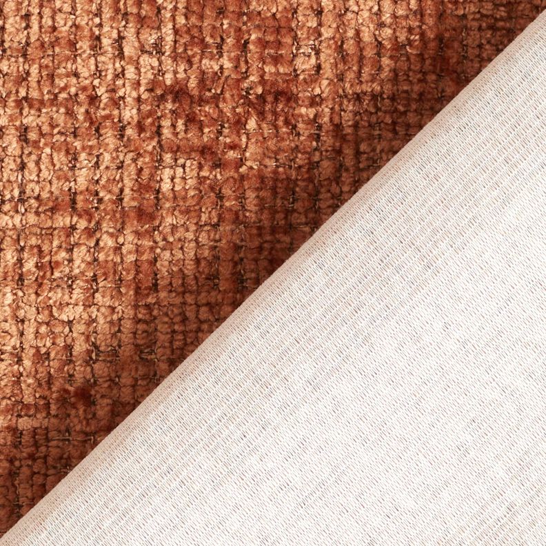Tissu de revêtement Chenille Uni – bronze,  image number 3