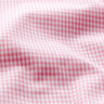 Tissu en coton Vichy à carreaux 0,2 cm – rose/blanc,  thumbnail number 2