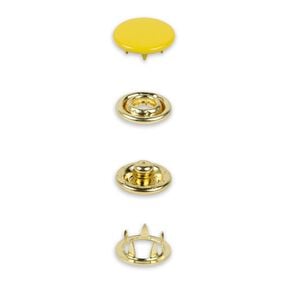 Boutons pression en jersey [12 mm] | Prym – jaune, 