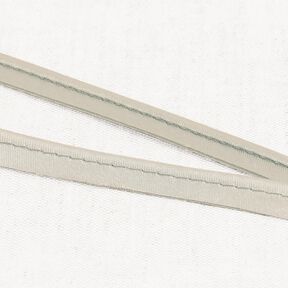 Satin Galon passepoil [10 mm] – taupe, 