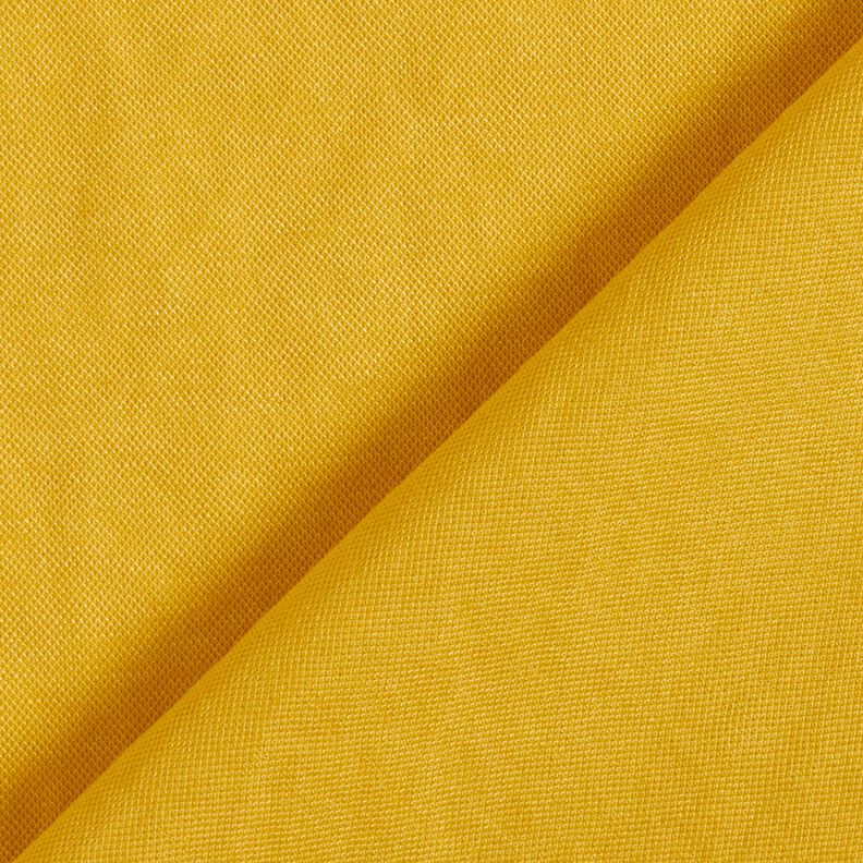 Viscose mélangé fin uni – moutarde, image number 3
