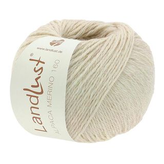 LANDLUST Alpaca Merino 160, 50g | Lana Grossa – beige clair, 