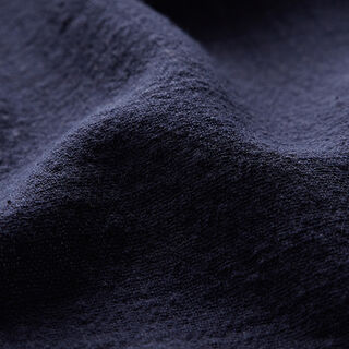 Tissu en coton Aspect lin – bleu nuit, 