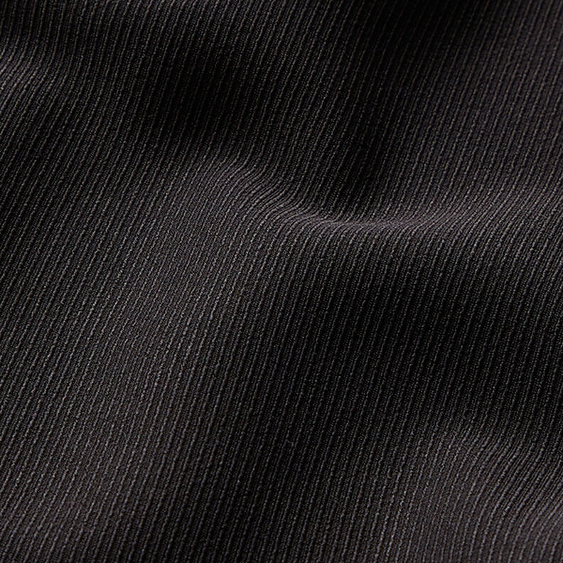 Tissu stretch pour pantalon uni – noir,  image number 2