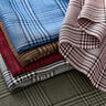 Tissu viscose Prince-de-galles – bleu,  thumbnail number 6
