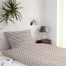 Tissu en coton Cretonne Éventail – taupe/ivoire,  thumbnail number 7