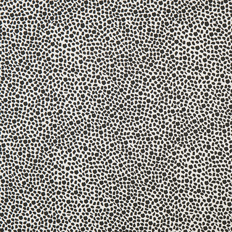 Tissu de décoration Semi-panama Imprimé léopard – noir/nature,  image number 1