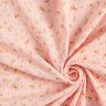 Tissu double gaze de coton fleurs romantiques – rosé,  thumbnail number 3