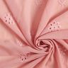 Mousseline Fleurs en broderie anglaise – vieux rose clair,  thumbnail number 3