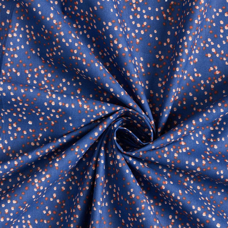 Tissu en coton Cretonne Pünktchen – indigo,  image number 3
