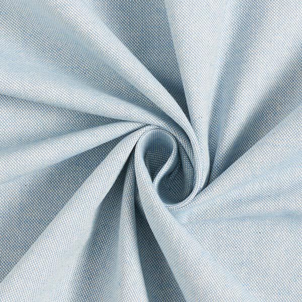 Tissu déco chambray semi-panama recyclé – bleu clair/nature,  image number 1