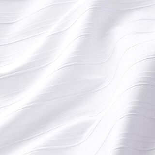 Tissu pour chemisier Effet rayures – blanc, 