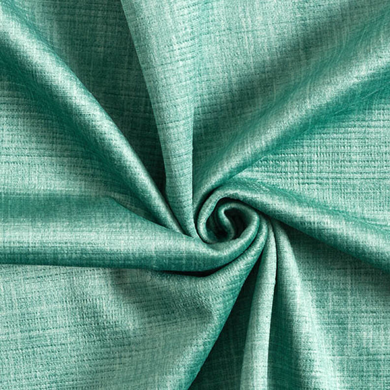 Tissu de revêtement Aspect tissé velouté – turquoise clair,  image number 1