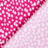 Tissu pour maillot de bain à petites taches – rose intense/blanc,  thumbnail number 4
