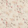 Tissu stretch velours doublé sherpa avec fleurs délicates | Katia Fabrics – nature,  thumbnail number 1
