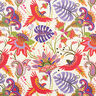 Tissu d’extérieur Canvas Flore et faune – rouge,  thumbnail number 1
