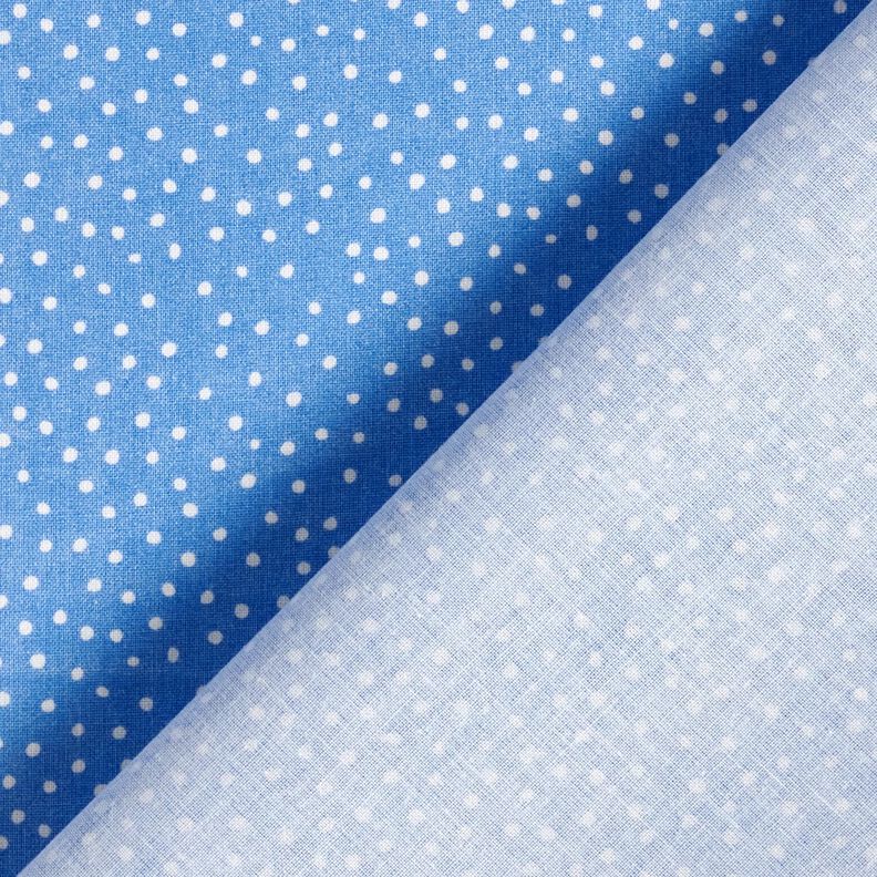 Tissu en coton Cretonne feine Punkte – bleu,  image number 4