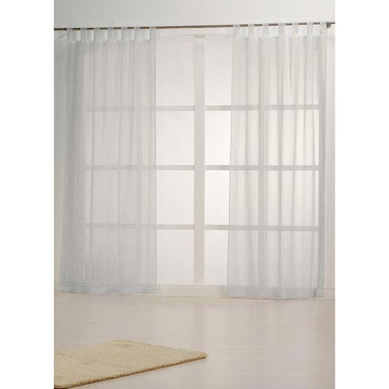 Tissu pour rideaux Voile Ibiza 295 cm – écru,  image number 5