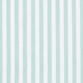 Tissu de décoration Semi-panama rayures verticales – menthe/blanc, 