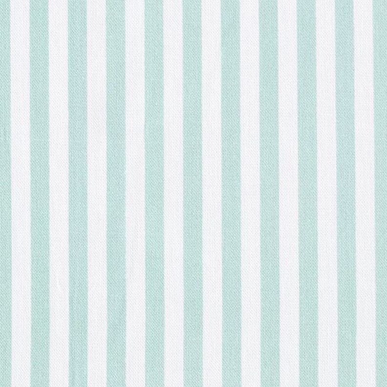Tissu de décoration Semi-panama rayures verticales – menthe/blanc,  image number 1
