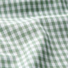 Tissu en coton Vichy à carreaux 0,5 cm – sauge/blanc,  thumbnail number 2