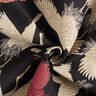 Tissu de décoration Gobelin grues – noir/blanc,  thumbnail number 4