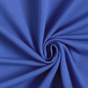 Molleton coton léger uni – indigo, 